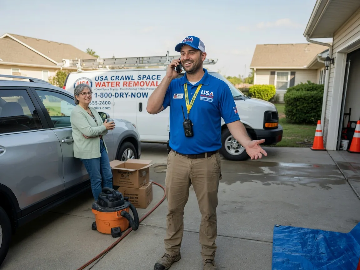 Crawl Space Water Removal Hope, AR FAQs